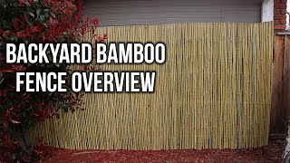 Backyard Bamboo Fencing – Easy Way For More Backyard Privacy