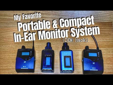 Portable and Compact In Ear Monitor System - IEM Hack