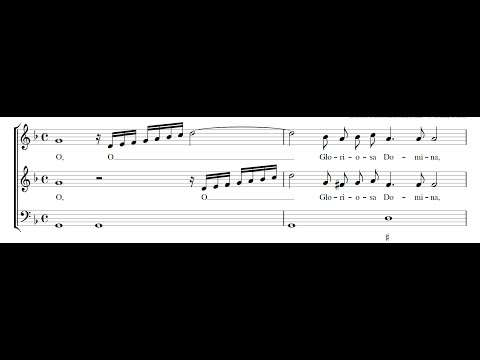 IGNAZIO DONATI: O Gloriosa Domina PDF SCORE