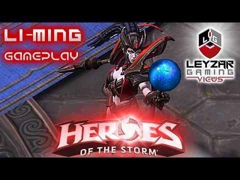 Heroes of the Storm (Gameplay) - Templar Li-Ming Skin (HotS Li-Ming Gameplay Quick Match)