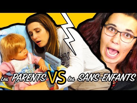 Les PARENTS vs les GENS SANS ENFANTS! Angie Crazy Série Video