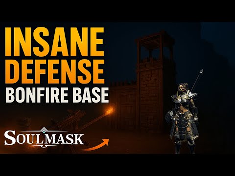 Insane 3-Hour Defense — 1 Bonfire Base on Apache NA (Soulmask PvP)