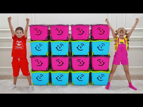 Diana and Roma play Sister vs Brother Challenge