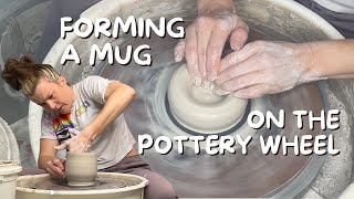 Step 1 | Forming A Mug On The Pottery Wheel | A Show and Tell Tutorial