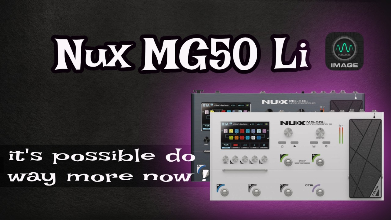 The new Nux MG50li