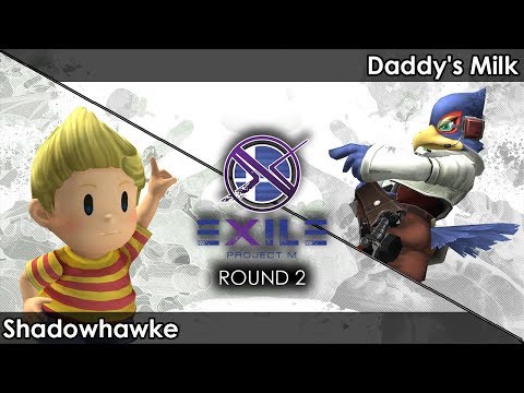 Project M: Shadowhawke (Lucas) V Daddy's Milk (Falco) - Exile 106 Tournament SSBPM