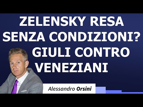 Zelensky resa senza condizioni? Giuli contro Veneziani