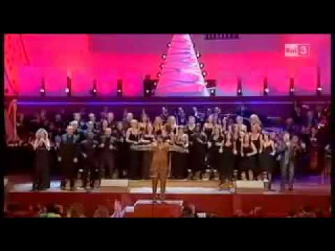 Sunshine Gospel Choir feat. Gloria B Vega, Alex Negro, Joe Nicolosi   Natale 2010 Rai Gran Concerto