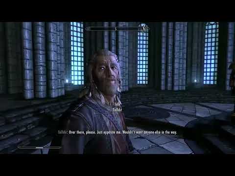 Skyrim:  First Lesson Quest (Visiting Winterhold)