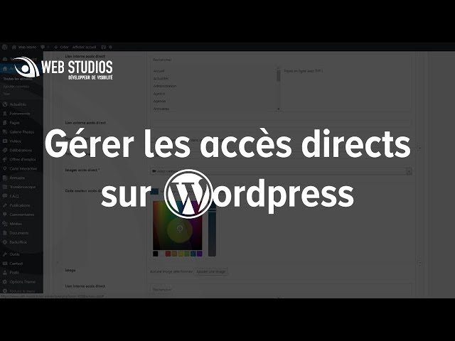 Gérer les accès direct sur WordPress