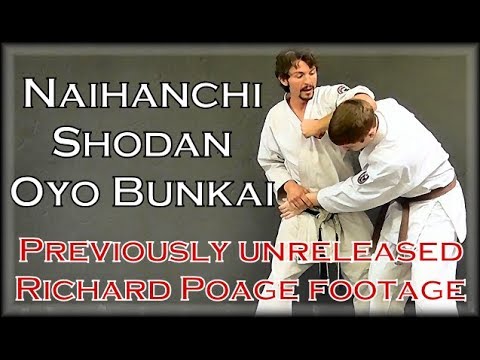 Waza Wednesday 9/12/18 - Naihanchi Oyo Bunkai Archival Footage of Richard Poage