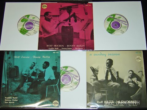 Rolf Ericson and Benny Bailey Quintet - Swe Metronome MEP-242, 243 & 244 3 7inch EPs FULL