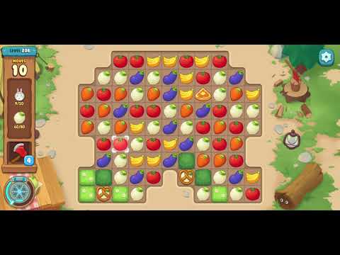 We Bare Bears Match3 Repairs Level 208 - No Boosters