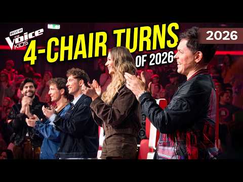 EVERY SINGLE 4 Chair Winners on The Voice Kids Germany 2026 [4K]