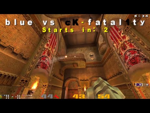 Fatal1ty vs. Blue (XS Invitation 2 2001), ztn, audio commentary by Striped