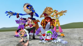 FNAF SECURITY BREACH BUT EVERYONE IS SUN AND MOON DAYCARE ATTENDANTS! Garry's Mod FNAF