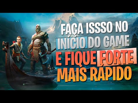 God of War: As MELHORES dicas para ficar FORTE mais RÁPIDO no GAME - Guia /Tutorial #godofwar #gow