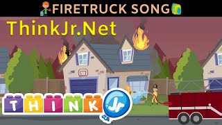 Firetruck Song for Kids + Firetruck equipment explained at the end
