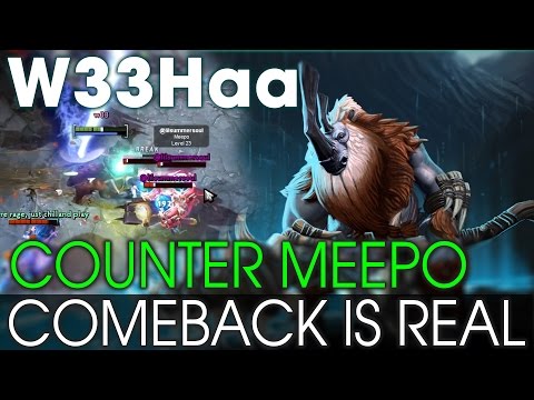 W33 [Magnus] - Comeback is Real - How to Counter Meepo? - Dota 2 Highlights
