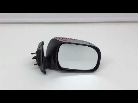 Fits Toyota Hilux - Vigo 2005-2011 Door Wing Mirror Manual Chrome Cover Driver Side video