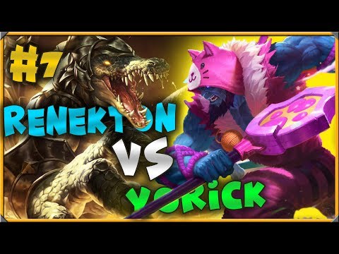 Placement 7 - Yorick TOP vs Renekton - FeR Plays - LEAGUE OF LEGENDS - S9