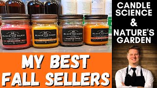 Revealing My BEST SELLING FALL Candle Scents To Date // Nature's Garden & Candle Science Fragrances