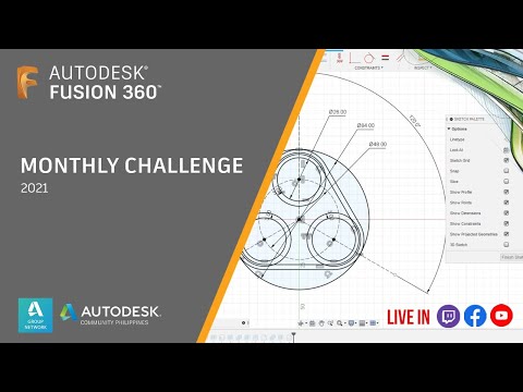 ANNOUNCEMENT: Fusion 360 Monthly Challenge 2021