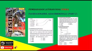 Latihan Soal Fluida Dinamis (Azas Bernoulli part 2) - 11 SMA - Buku Pintar Belajar Fisika XI B