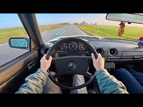Mercedes-Benz W123 240D | 0–100 ACCELERATION TEST