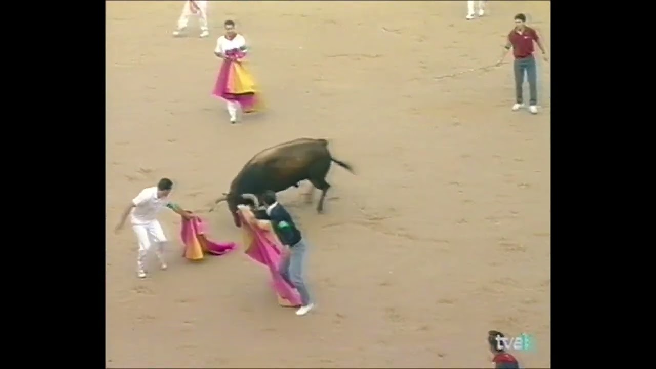Encierro July 12 1999 running of the bulls Pamplona