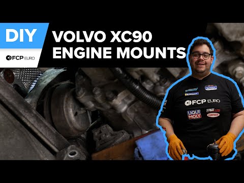 Volvo XC90 Engine Mount Replacement DIY (2007-2014 Volvo XC90 P2 3.2L, T6 R-Design)