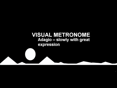VISUAL METRONOME - ADAGIO