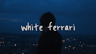 frank ocean - white ferrari // lyrics