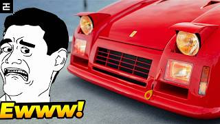 Top 7 Ugliest Ferraris ever made 