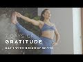Day 1 Grounding Yoga Flow With Briohny Smyth 7 Days Of Gratitude