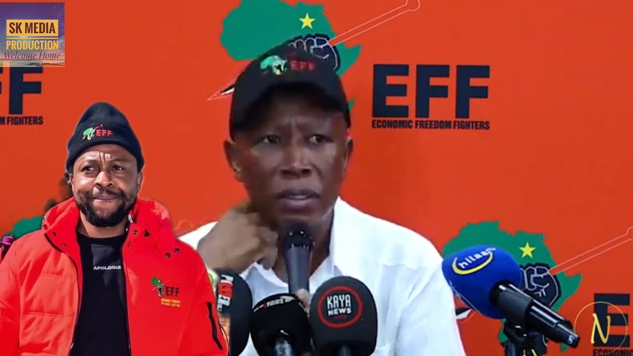 Julius Malema,”I’ve Said Anything About Honourable Ndlovi “:EFF Presser : Johannesburg