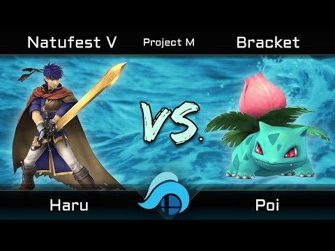Natufest V Project M Singles - Haru (Ike/Fox) vs. Poi (Ivysaur)