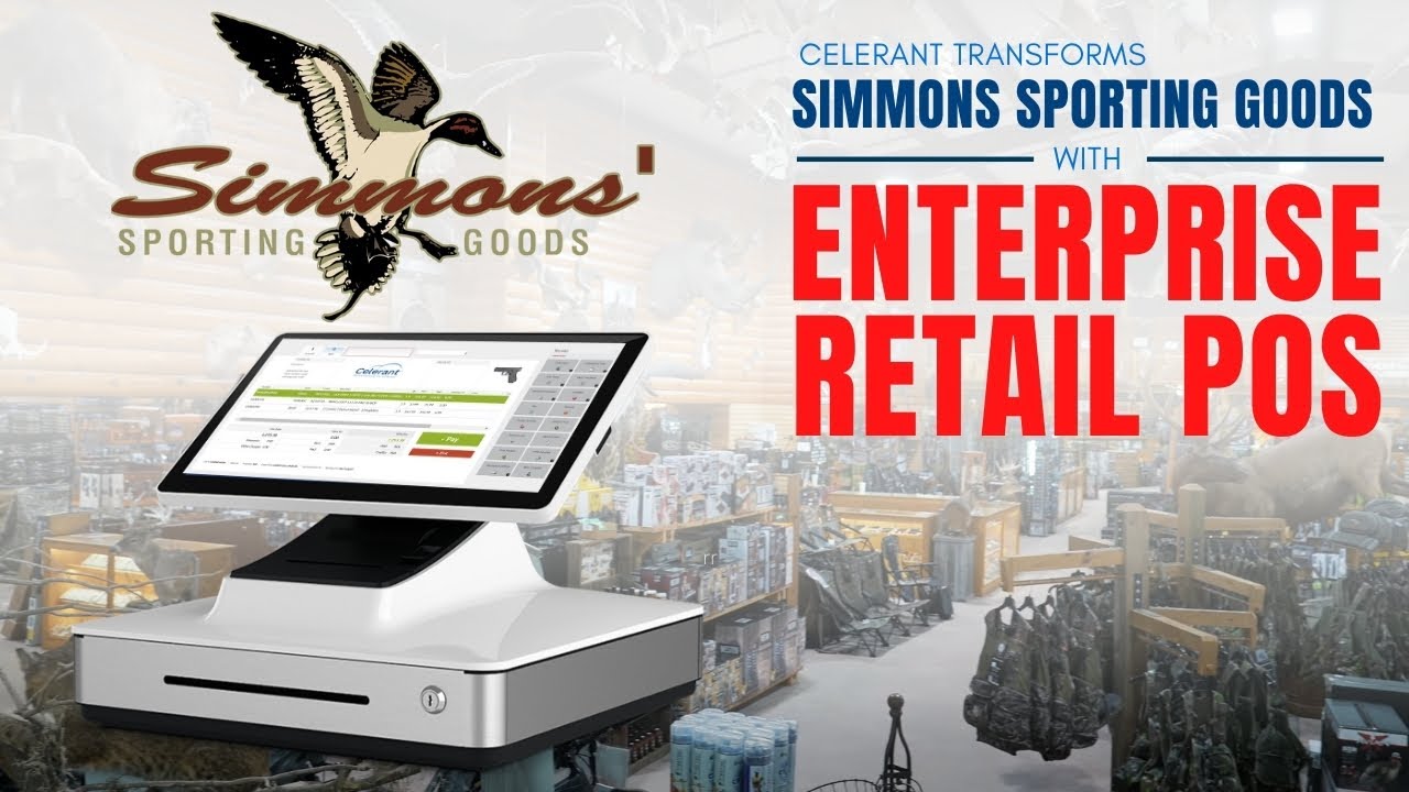 Celerant Transforms ‪Simmons Sporting Goods‬ with Enterprise Retail Point of Sale