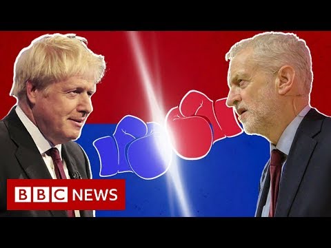 Johnson v Corbyn: The head-to-head in three minutes - BBC News