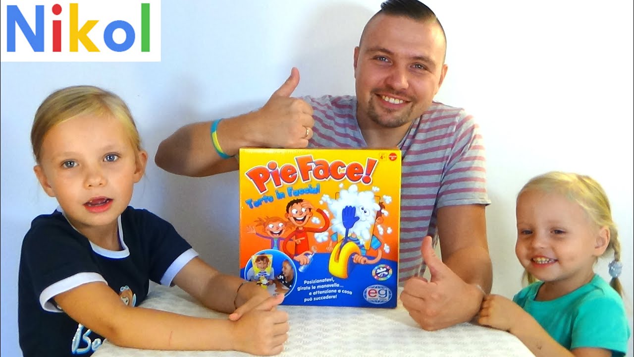 Пирог в лицо настольная игра Hasbro