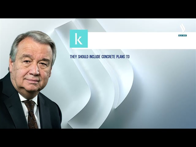 UN Secretary-General assesses Kazakhstan’s chairmanship in SCO