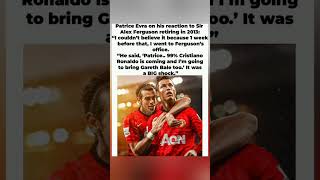 Download lagu Evra: Fergie Said Ronaldo & Bale Were Coming... Then He Retired #mufc #shorts mp3