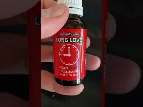 Задържащи капки за мъже Long Love