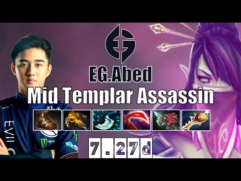 Templar Assassin | EG.Abed | Mid Templar Assassin | 7.27d Gameplay Highlights