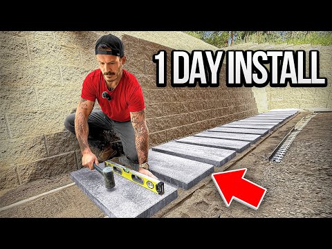 Easiest Patio Paver Walkway Install