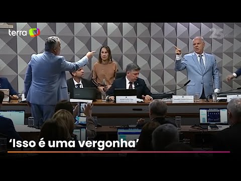 INSS CPI: Former president and rapporteur argue and session is suspended