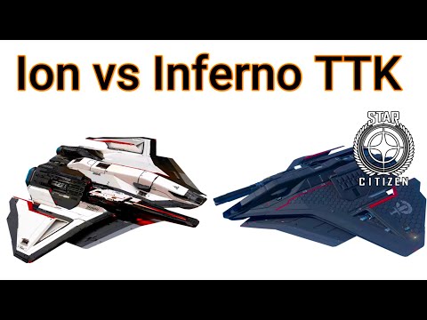 3.23.1 Ares Ion vs Inferno time-to-kill test