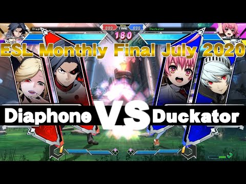 [ESL BBTAG Monthly Final July 2020] Diaphone (Akatsuki/Hilda) vs Duckator (Heart/Labrys)