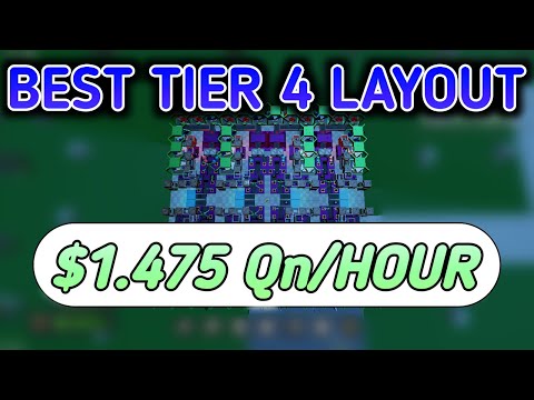 BEST TIER 4 LAYOUT FACTORY SIMULATOR! - Roblox Factory Simulator