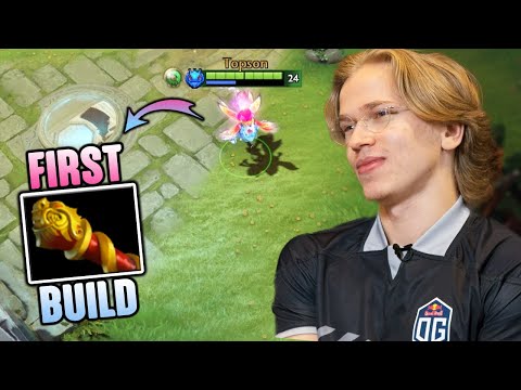 Topson 200 IQ First Build "MKB" on his PUCK DOTA 2